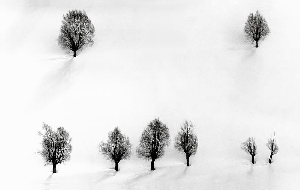 Snow No.4, 57 x 90 cm, Digital print on rag paper, 2002