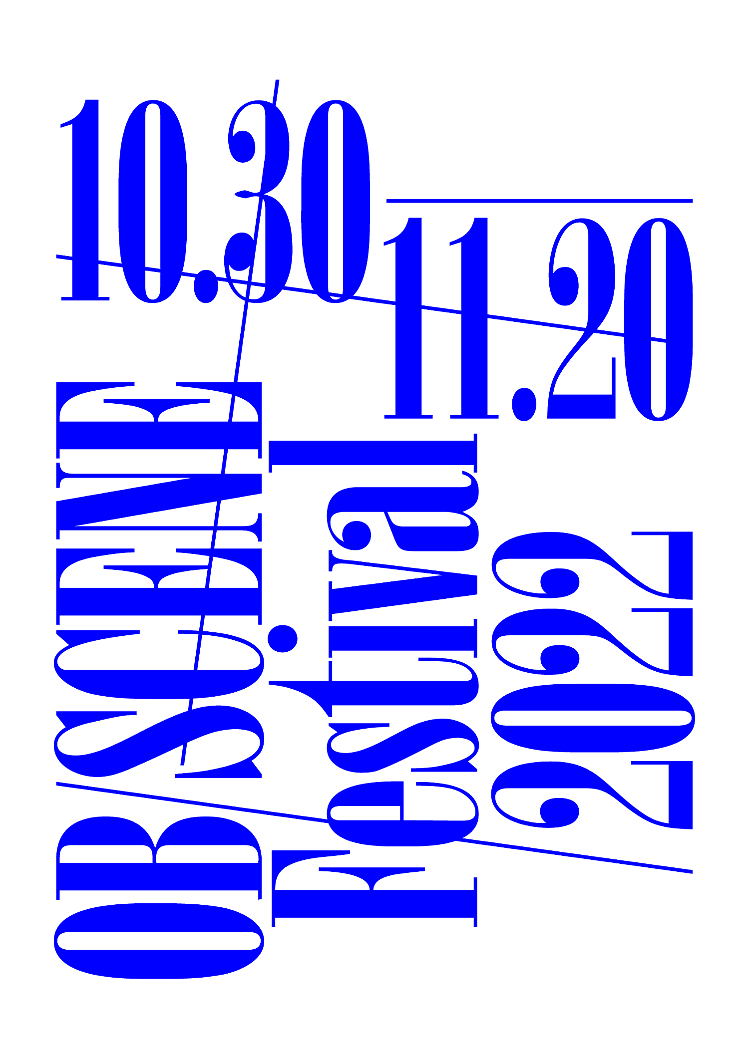 옵/신 페스티벌 2022 OB/SCENE FESTIVAL 2022 1
