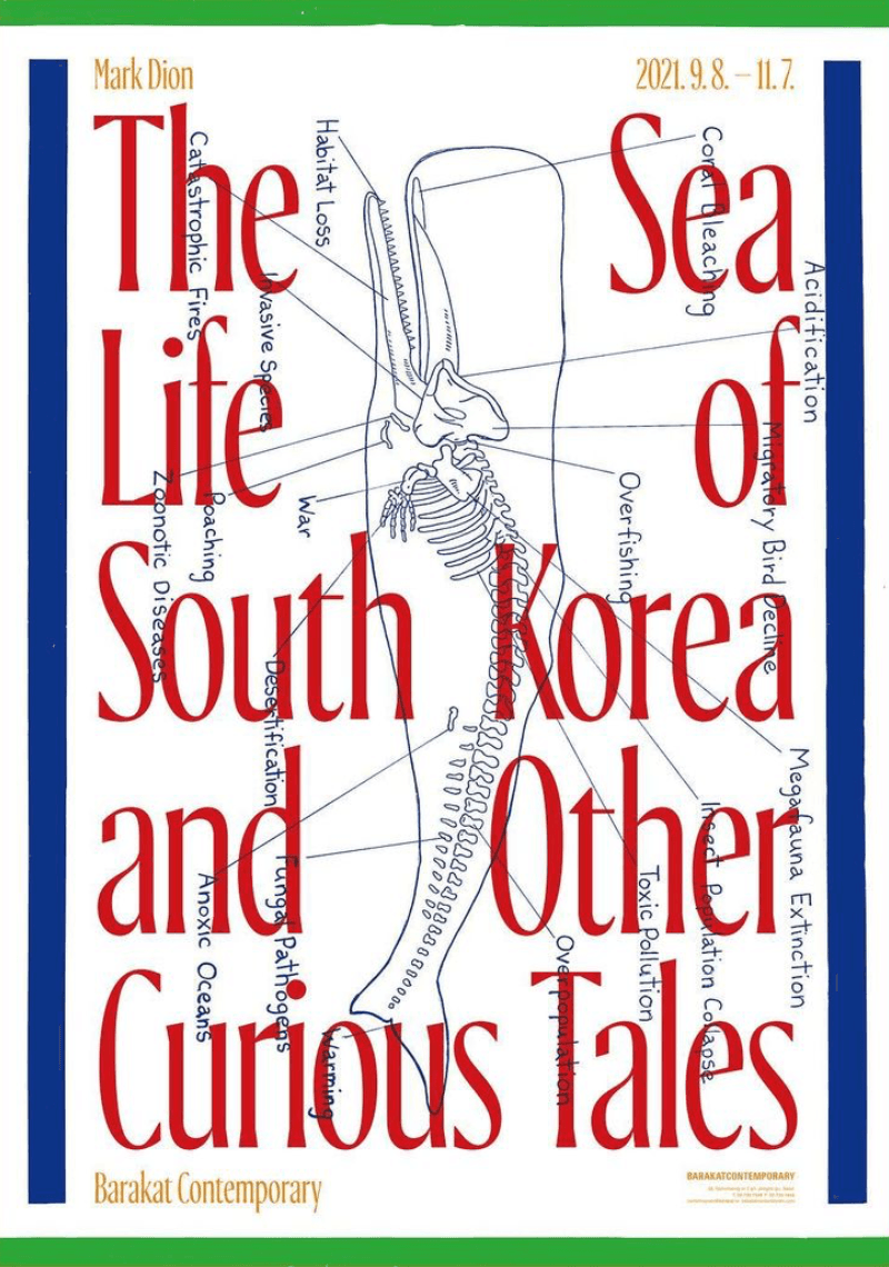 마크 디온 개인전: 한국의 해양생물과 다른 기이한 이야기들 Mark Dion: The Sea Life of South Korea and Other Curious Tales 1