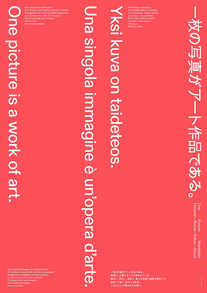 One Picture Manifesto 1