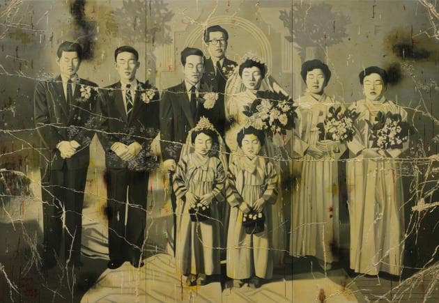 안창홍, Arirang 2012'1_2012 Oil on canvas_249.1x361.6cm