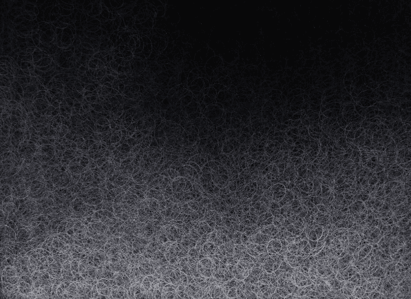 Bae Sang-Sun, Rain 4, Gesso on velvet, 33.4x24.2cm, 2018