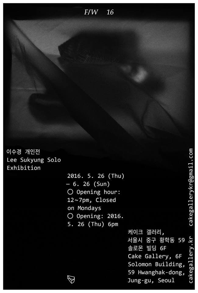 이수경 개인전 : F/W 16 1