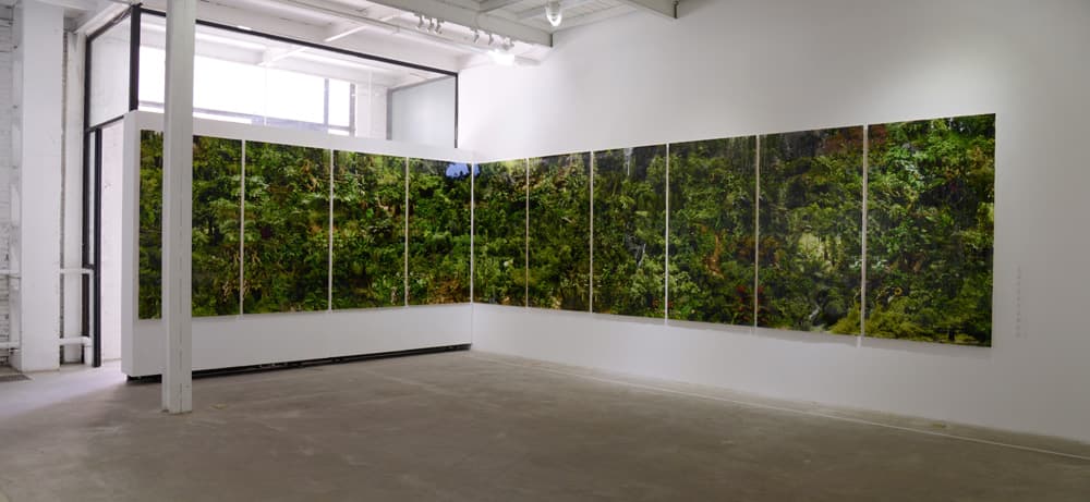 숲Forest 설치 전경