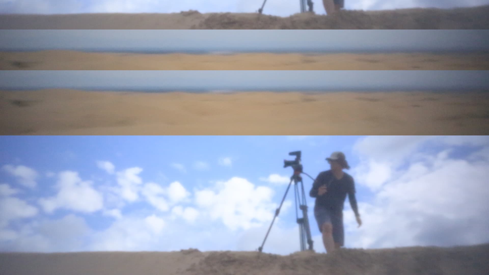 서원태, Walking in Desert, 2m7s, silent, single channel, 2016