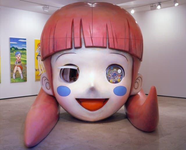 Strawberry Voice_2007, F.R.P.,Iron, Various materials, 470x350x300, Mr.