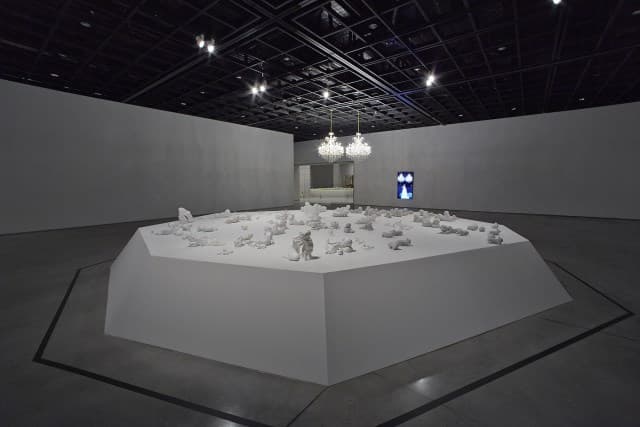 installation view, All asleep_2014, 이수경