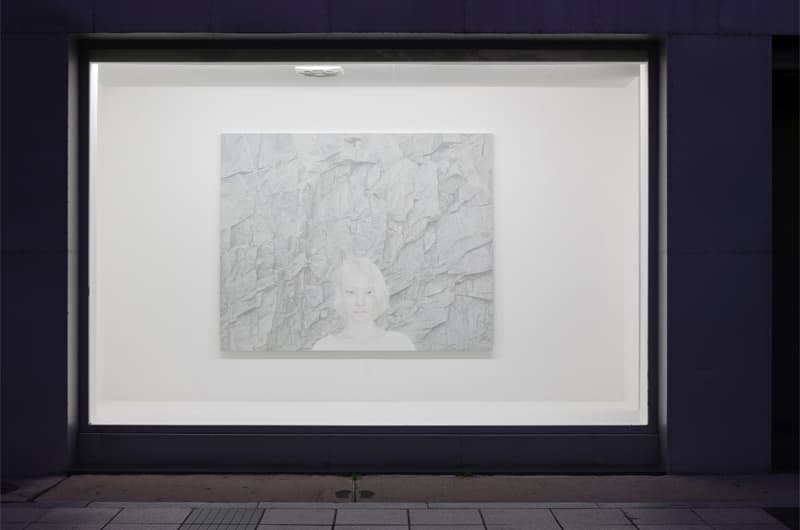그곳에서 바라보다, 2015, Color on Korean Paper, 227.3 x 181.8 cm