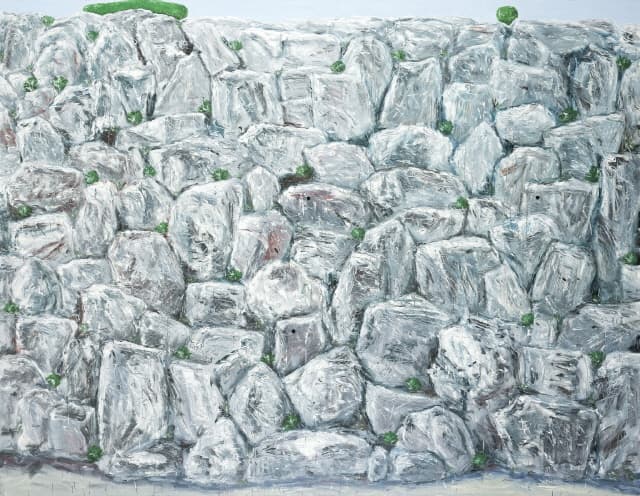 김지원, 무제_ 2013  oil on linen _218x291cm