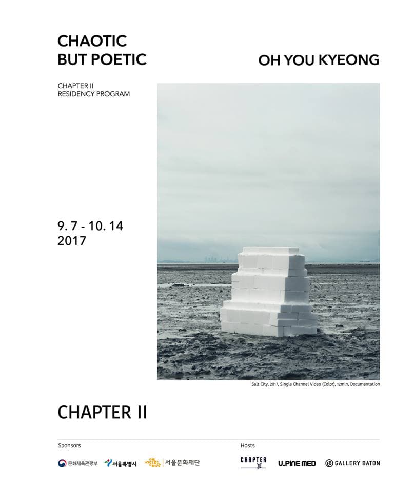 2017 CHAPTER II 레지던시 입주작가전 오유경 : CHAOTIC BUT POETIC 1
