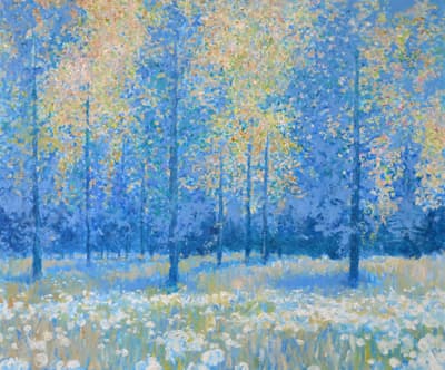 Green Life, oil on canvas, 60.6×72.7cm, 2015