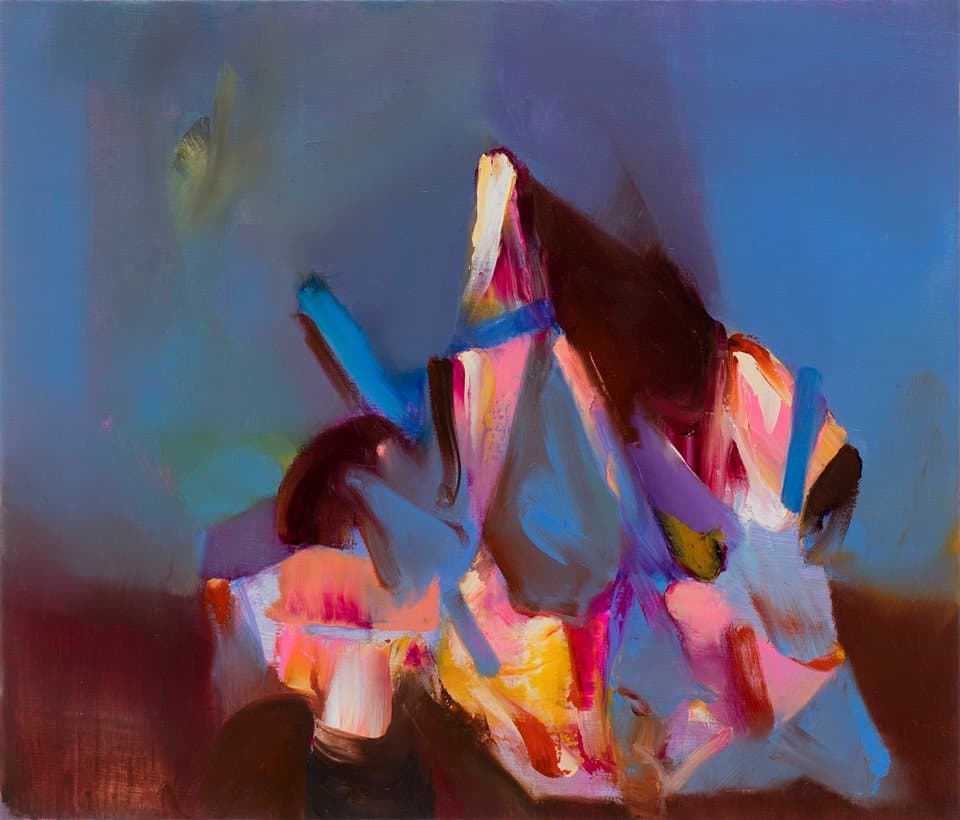 하지훈, classical landscape#43, oil on canvas, 46x53cm, 2018