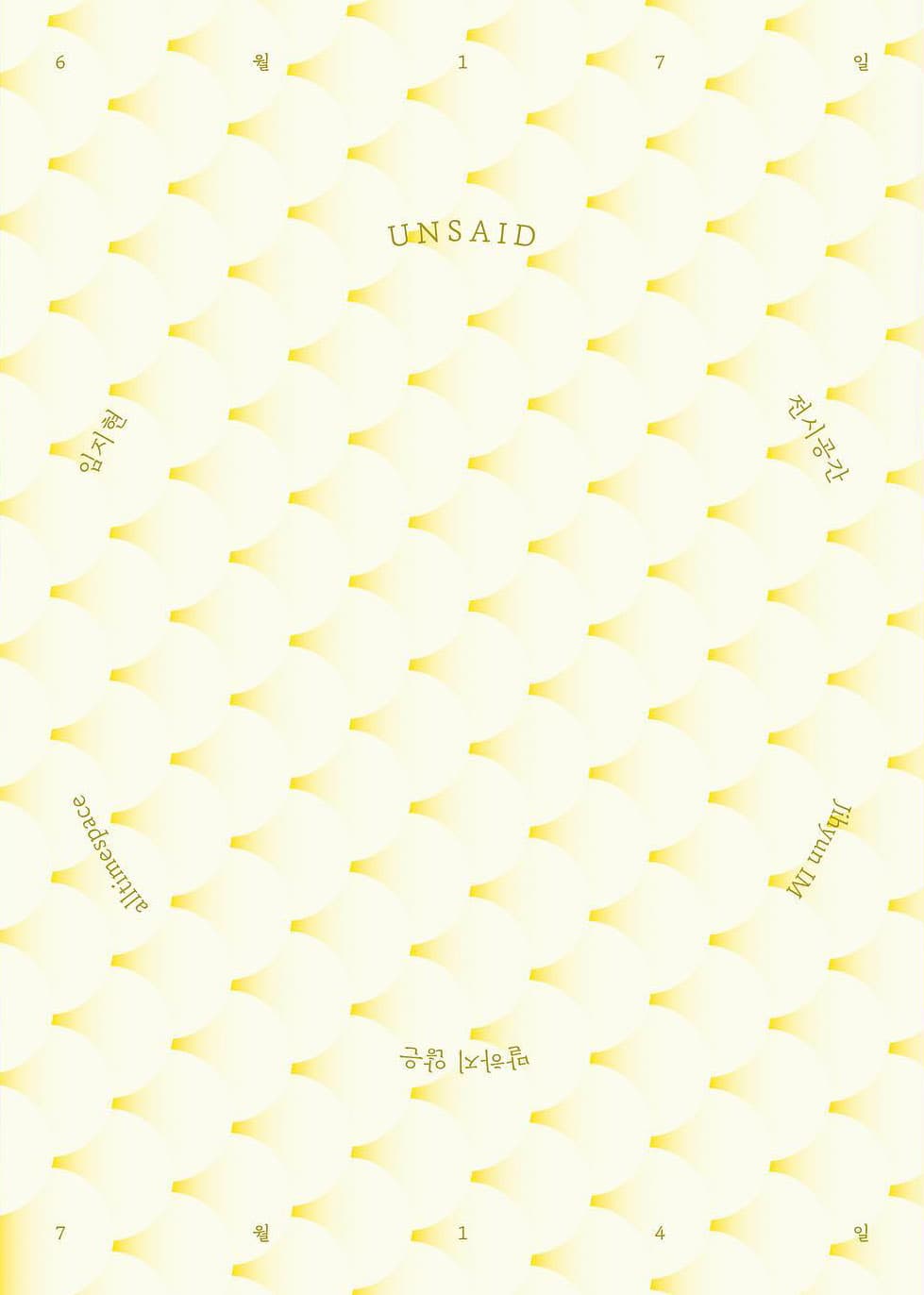 임지현 개인전: 말하지 않은 JIHYUN IM: UNSAID 1