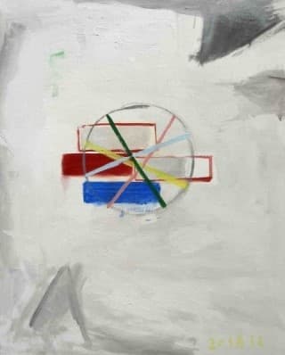 샌정, untitled, 2018,oil on canvas,50x40 cm