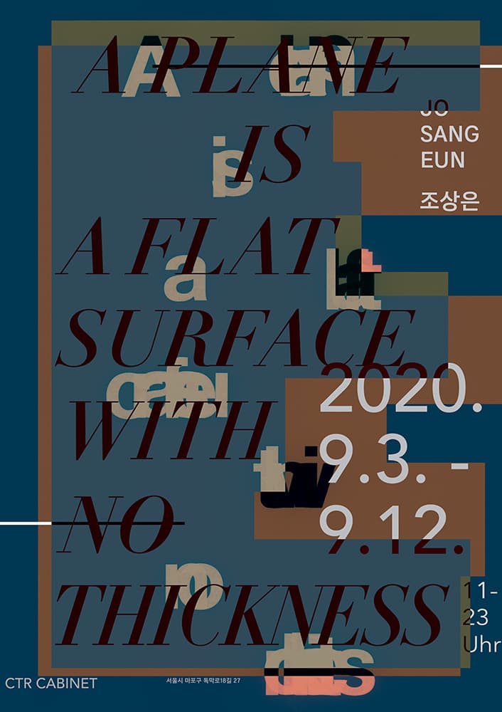 A (Plane) Is a Flat Surface with (No) Thickness 1