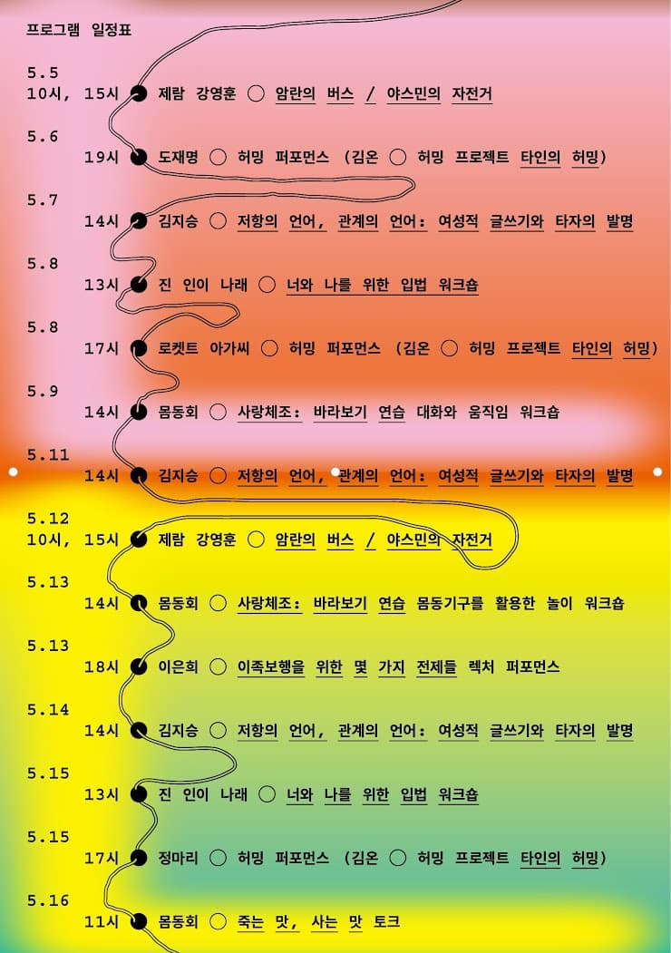 대기실 프로젝트 #2: 사랑을 위한 준비운동 2