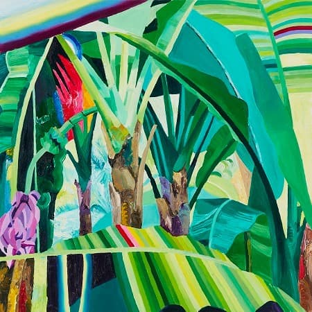 김소현, Rainbow, 91x91cm, Oil on Canvas, 2019