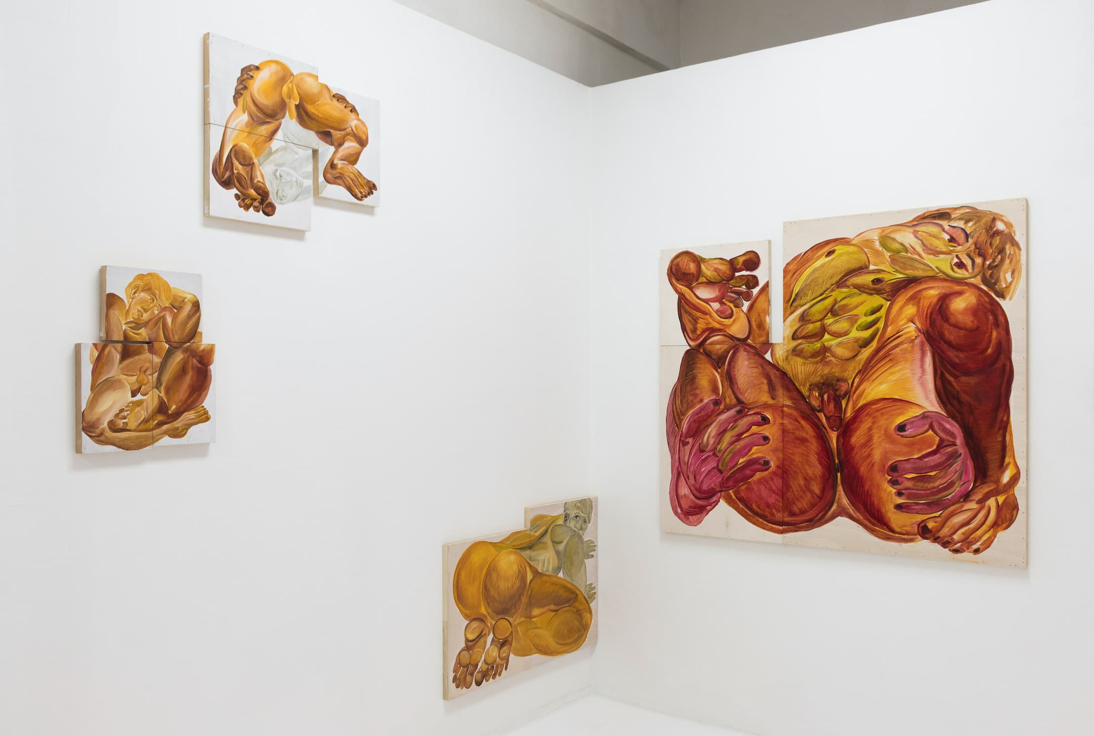 <Bulging Scenery-불거지는 풍경> 전시전경, 공간형, 2019