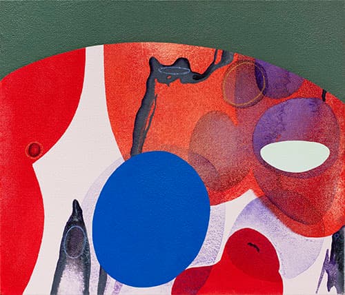 장예지, MARKS-16, 45.5x53.0(cm), acrylic on canvas, 2017