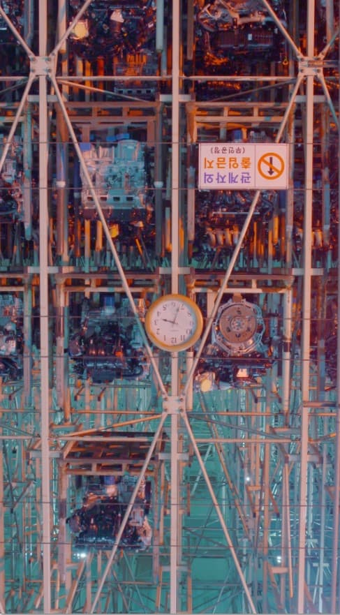 박경근 Kelvin Kyunggun PARK_ 1.6초_2016_2 Channel Video Installation_ 10-15min. loop_Documentation (이미지제공: 아라리오갤러리)