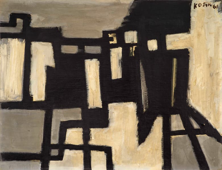 박고석, 소, 1961, 캔버스에 유채, 60.6 x 80.3 cm