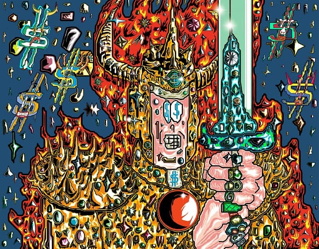 Rrrrrrrr,보석전사,2015,디지털프린트,116.8X91cm
