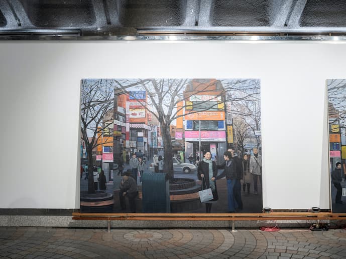 이제, 혜화역 3번 출구, 오후 3시, 회화와 사운드 설치, 2004-2023