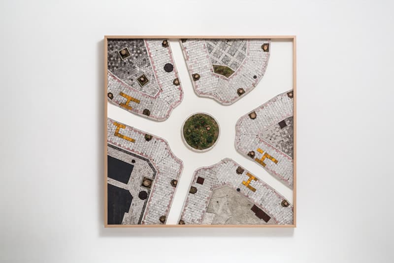BODO-Mandala : 섬말다리 로터리_혼합재료_143.5x143.5(cm)_2016