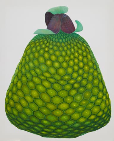 김보희, 투워즈, 2017, 천 위에 채색, 160x130cm
