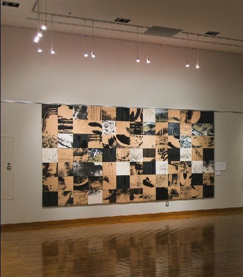 Play sereise, Wood paper on Asian ink, 2014