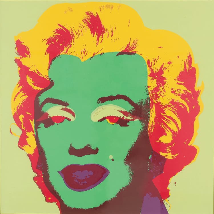 앤디워홀_Andy Warhol_ Marilyn Monroe Silk screen on paper, 91.4×91.4㎝ - 1967