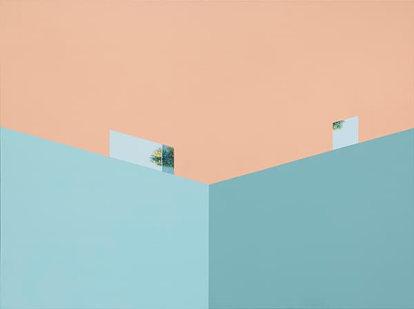 최은지, 경계(boundary)_15, 97.0x130.3, acrylic on canvas, 2018
