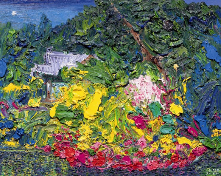 창덕궁 부용정昌德宮芙蓉亭, 2014, Oil on canvas, 130.3x162.2cm