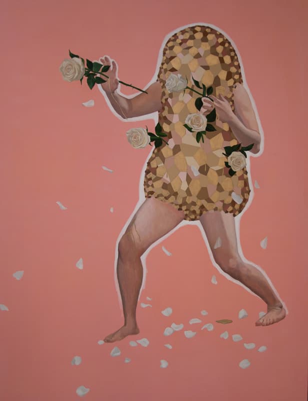 구경환, 설웁다, 112.1x145.5cm, acrylic on canvas, 2018