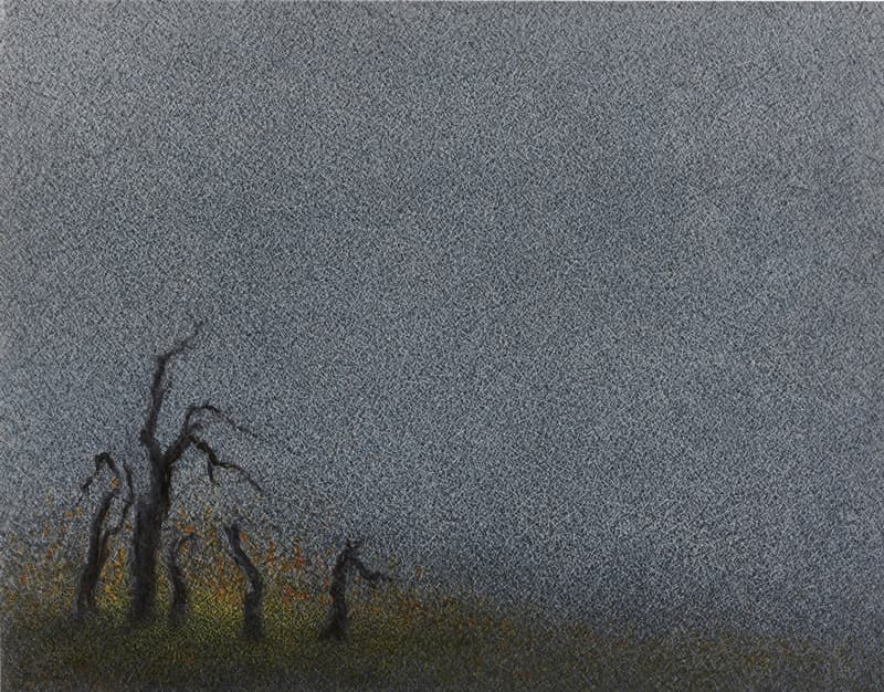 김갑진, 물지정, 91x116cm, Oil on Canvas, 2018
