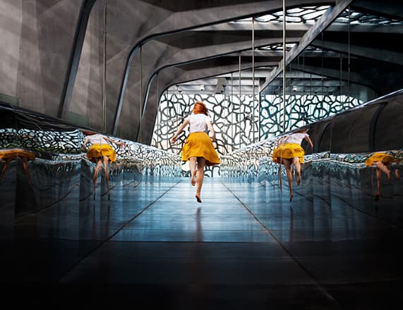 Maia Flore, 유럽지중해문명박물관(Le MuCEM, Marseille), 2015, digital C-print, 92x120cm