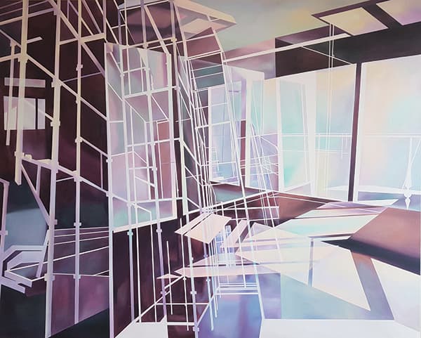 정양준, transformed Oil on Canvas 130.3×162.2cm 2017