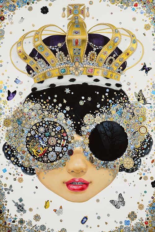 Kim Jihee. Sealed smile. 2018