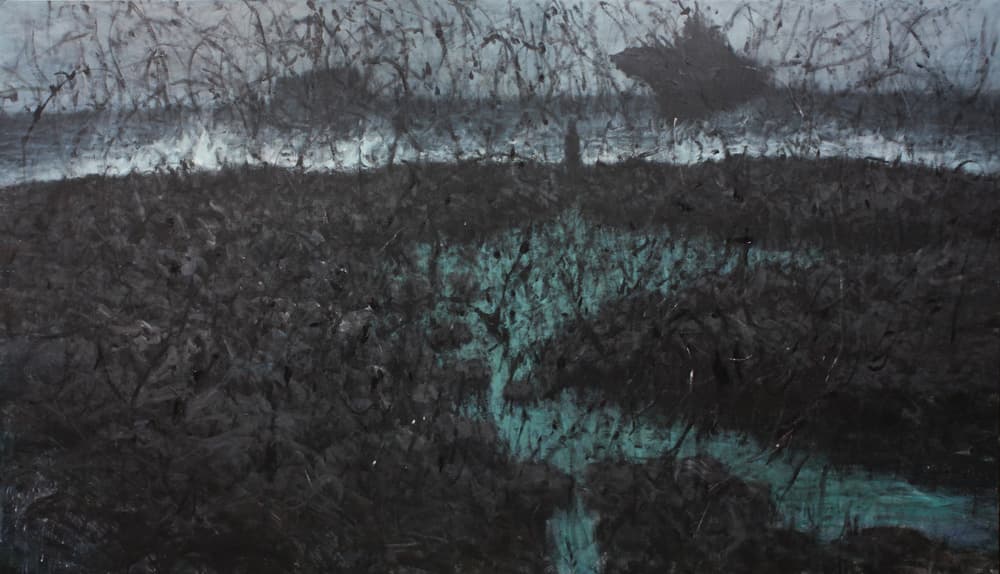 정석희, 구럼비, 2014, 영상 회화, 152개의 회화 이미지, 2분 10초, 부분 스틸 이미지