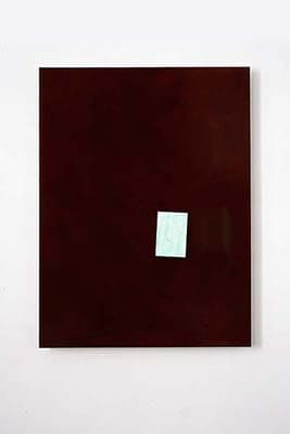 IMI KNOEBEL, Position 4.0, 2012, Acrylic on Aluminium, 115 x 86 x 6.5 cm