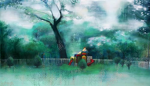 놀이터_oil on canvas, 194x112cm, 2013