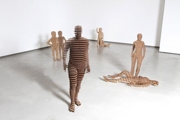 Figuration, MDF Panel, Dimensions variable, 2015