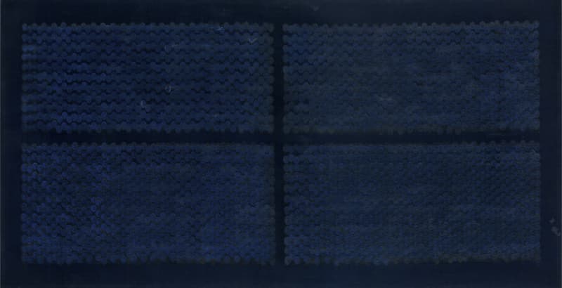 김기린, 안과 밖, 2001, 캔버스에 유채, 75.7 x 145 cm