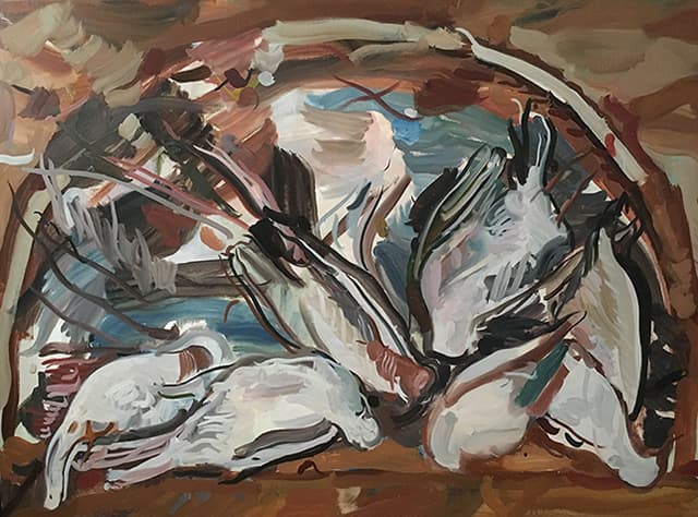 김혜나_La rondine_97x130cm_oil on canvas_2017