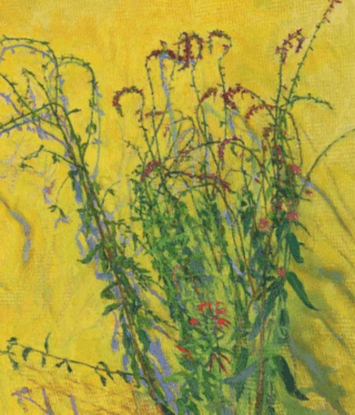 허구영, 부처꽃(loosestrife)_oil on canvas_53x45.5cm_2017