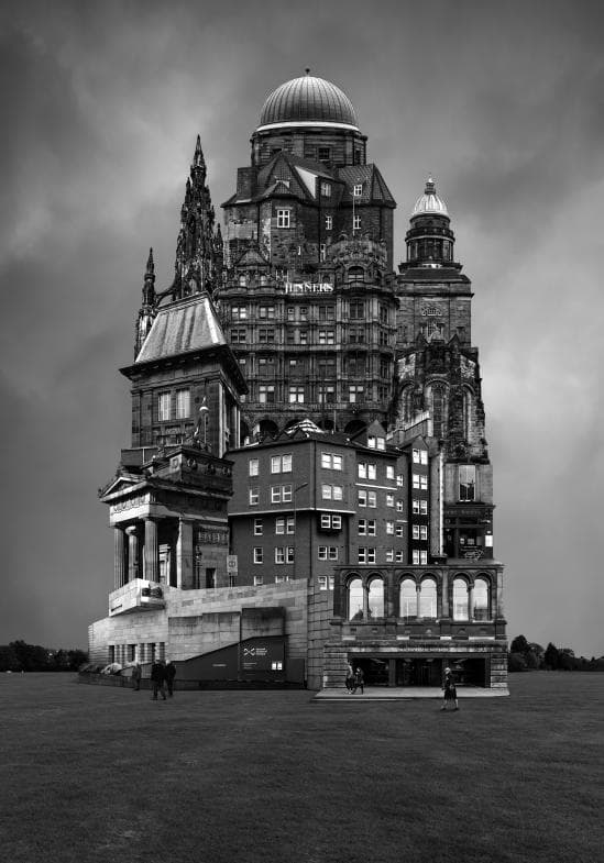 원범식, Archisculpture 034_2015 Archival pigment print_171×120cm