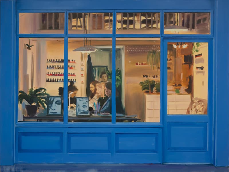 Caroline Walker, Beauty Box_oil on linen_180x240cm_2016