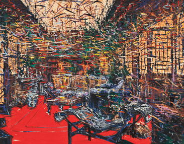 N_either11c03, 230x180cm, oil on linen, 2011