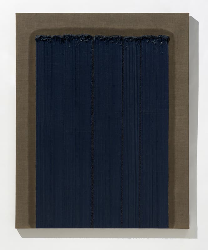 하종현(b.1935) <Conjunction 15-169> 2015 Oil on hemp cloth 162 x 130 cm Courtesy of the artist and Kukje Gallery 이미지 제공: 국제갤러리