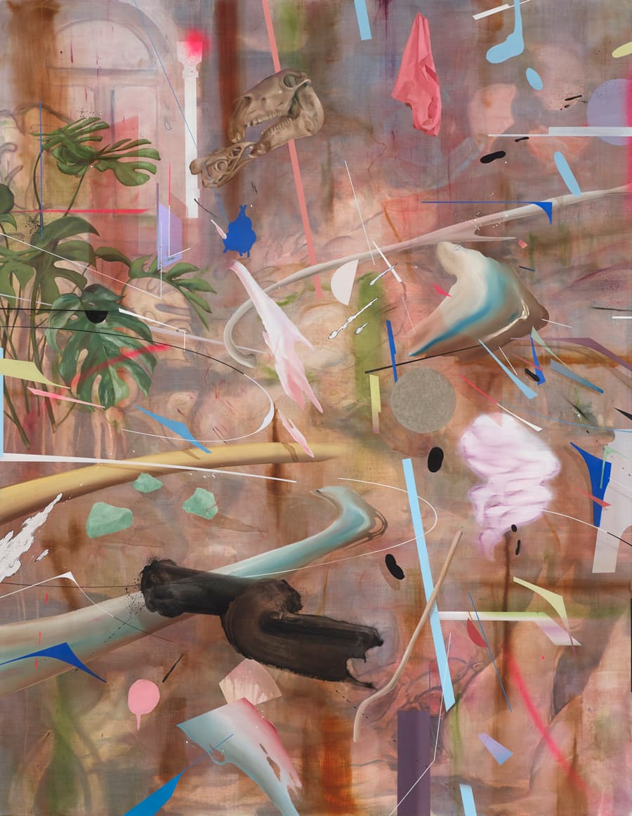 Pink Panther, oil on canvas, 145x112cm, 2018